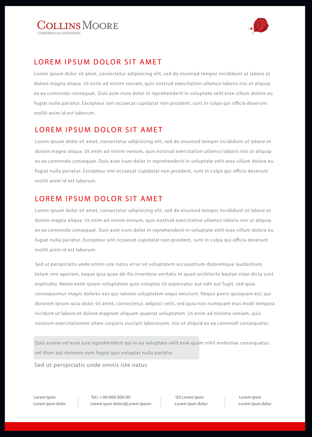 Design de Modèle Word par Best Design Hub pour ce projet | Design #23567644