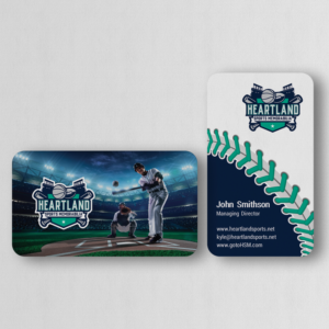 Business Card That Looks Like a Sports Card | Business Card Design by WebixBD