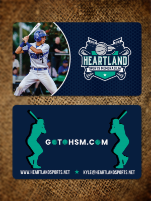 Business Card That Looks Like a Sports Card | Business Card Design by JK18