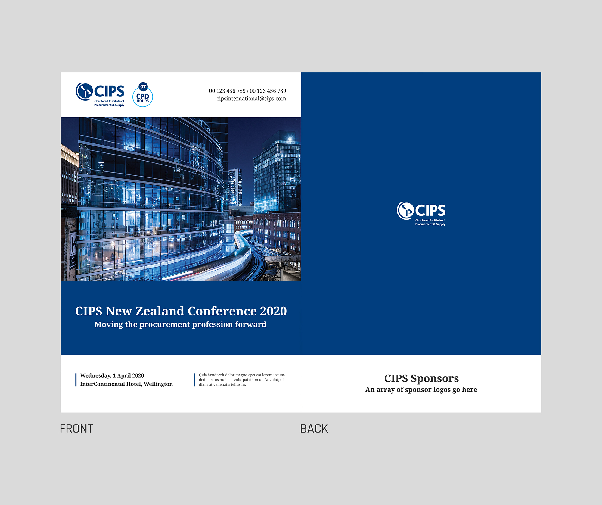 Graphic Design by Cosmos Studios for Chartered Institute of Procurement & Supply (CIPS) | Design #23572498