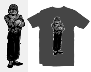 Army Wombat | T-Shirt-Design von Tomi Ax