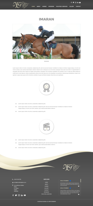 Diseño Web por UniqueCreator99 para este proyecto | Diseño: #23893980