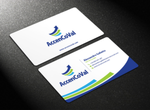 AccenCoVal. Accent on the Corporate Value. Business card | Diseño de Tarjeta de Presentación por Sandaruwan
