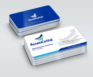 AccenCoVal. Accent on the Corporate Value. Business card | Diseño de Tarjeta de Presentación por Mario