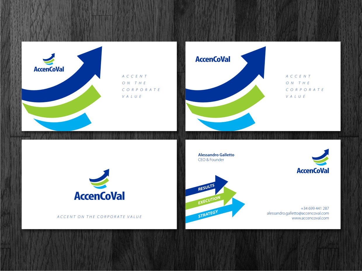 Business Card Design by Atvento Graphics for this project | Design #23551125