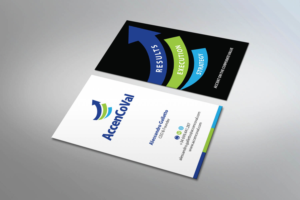 AccenCoVal. Accent on the Corporate Value. Business card | Diseño de Tarjeta de Presentación por MDesign