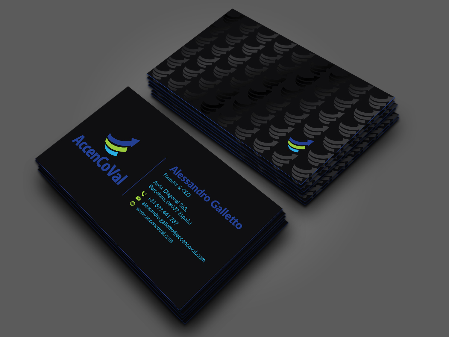 Business Card Design by Musa. A for this project | Design #23564625