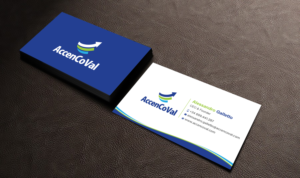 AccenCoVal. Accent on the Corporate Value. Business card | Diseño de Tarjeta de Presentación por Uttom 2