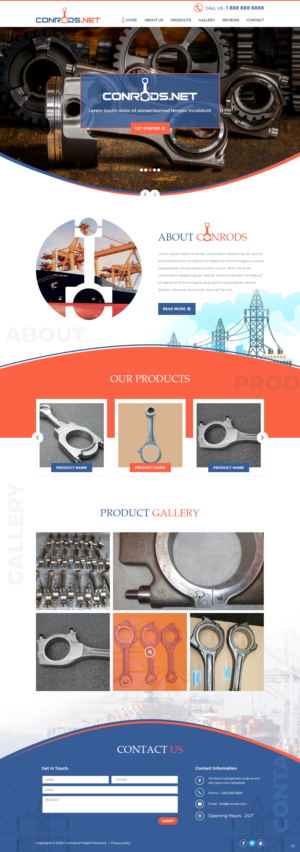 Web Design par pb pour Al Sol Marine Services LLC  | Design : #23528882