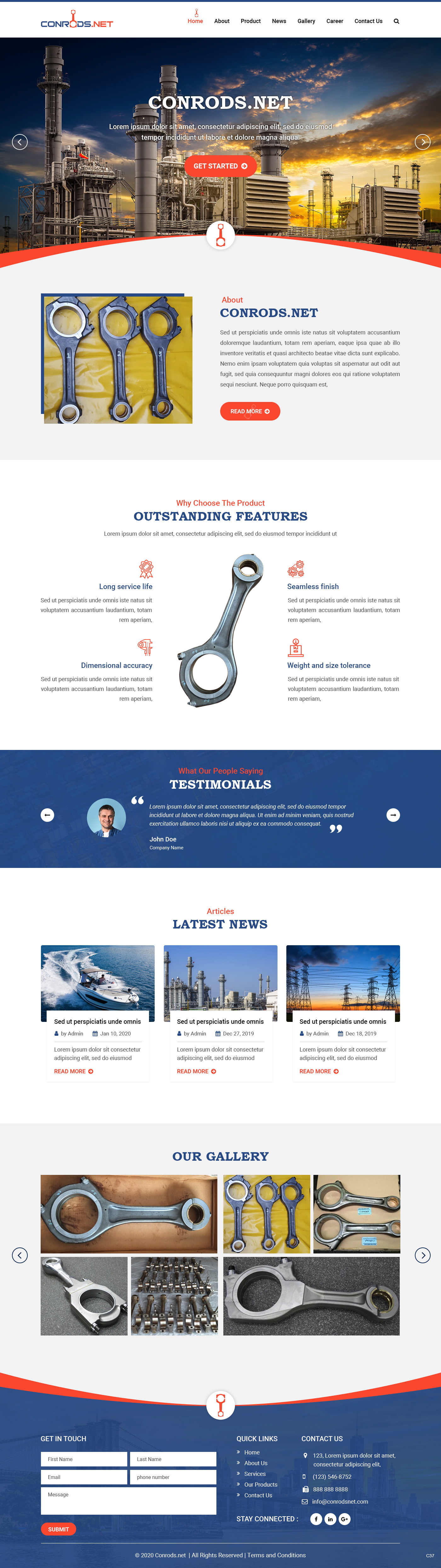 Web Design by pb for Al Sol Marine Services LLC  | Design #23528893