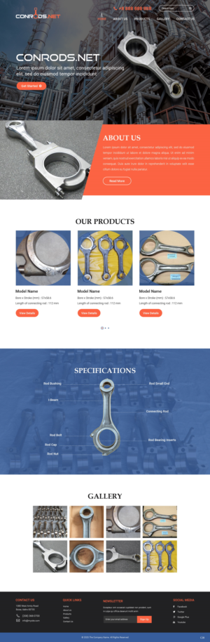 Web Design par pb pour Al Sol Marine Services LLC  | Design : #23528895