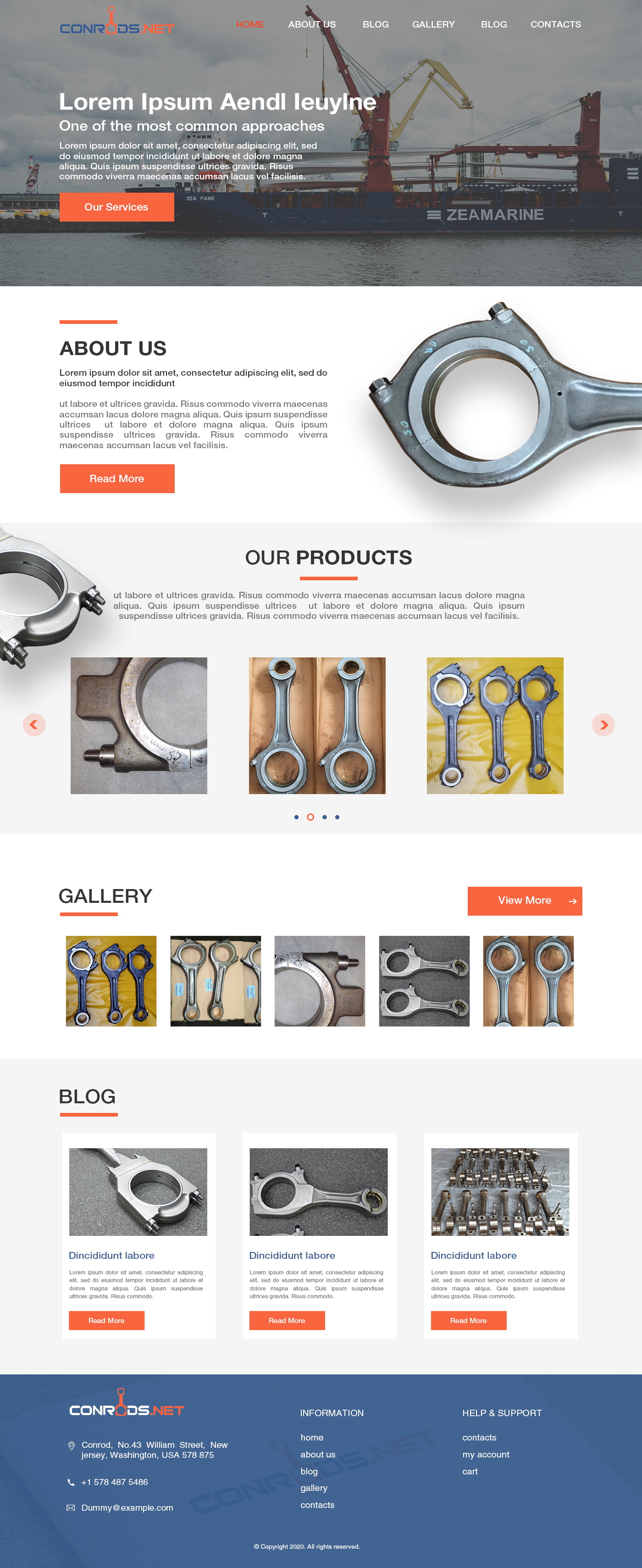 Diseño Web por pb para Al Sol Marine Services LLC  | Diseño #23528908