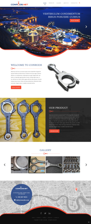 Web Design par pb pour Al Sol Marine Services LLC  | Design : #23528910