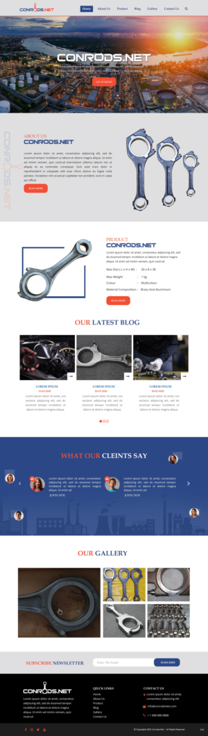 Web Design par pb pour Al Sol Marine Services LLC  | Design : #23528911