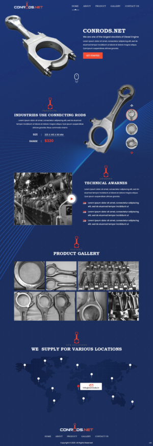 Web Design par pb pour Al Sol Marine Services LLC  | Design : #23536233