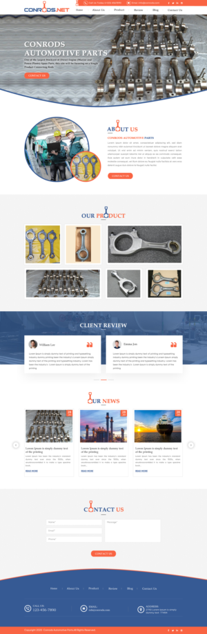 Web Design par Sbss pour Al Sol Marine Services LLC  | Design : #23557819