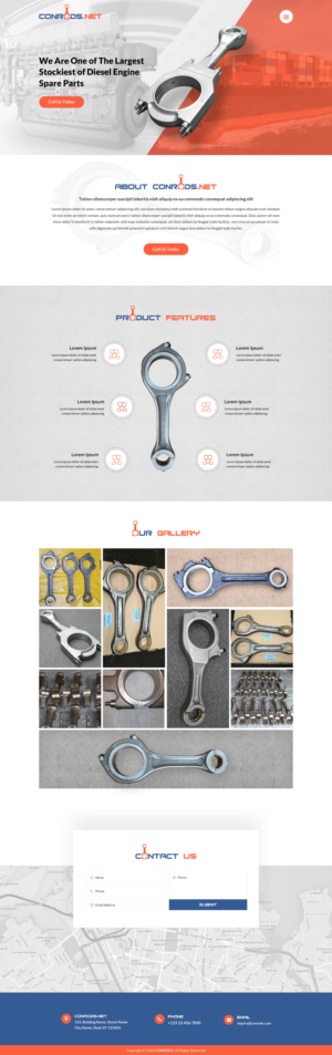 Web Design par Sbss pour Al Sol Marine Services LLC  | Design : #23562822