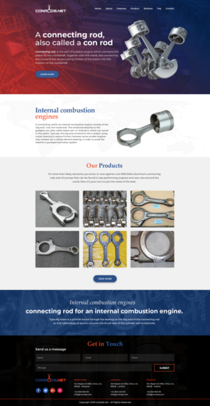 Web Design par Gexton pour Al Sol Marine Services LLC  | Design : #23564431