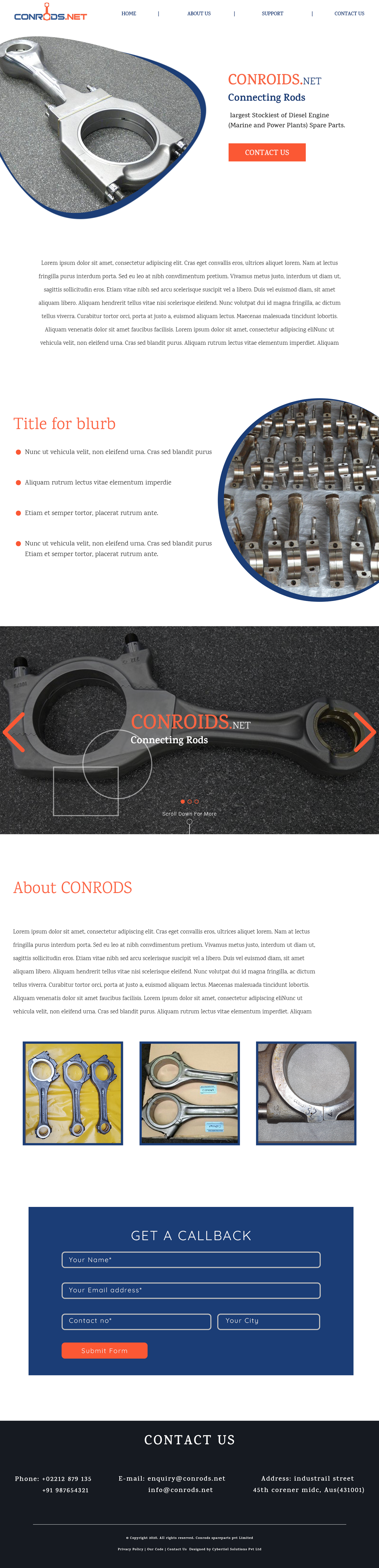 Web Design by Designtiel for Al Sol Marine Services LLC  | Design #23569362