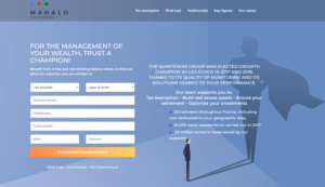 Web-Design von Shashikanta für MAHALO PATRIMOINE | Design #23523410