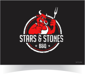 Design de Logo par r-toha pour Stars & Stones BBQ | Design #23540826