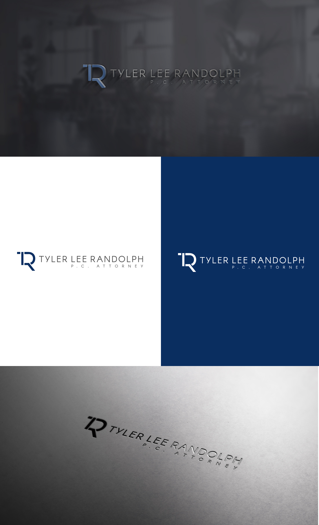 Logo Design by GLDesigns for Tyler Lee Randolph P.C. | Design #23529388