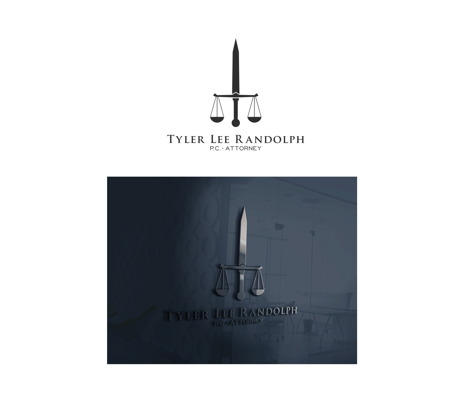 Logo Design by dreams and reality for Tyler Lee Randolph P.C. | Design #23536034