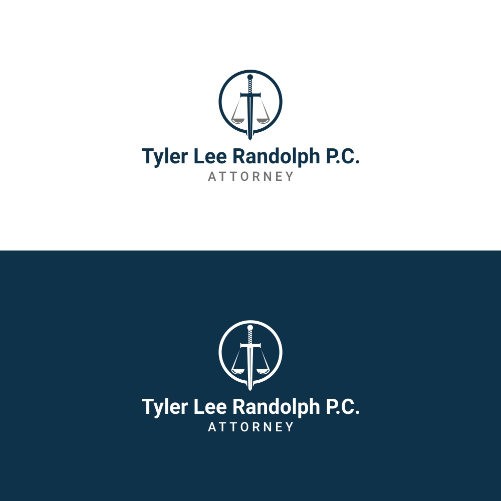 Logo Design by Basksh Designs for Tyler Lee Randolph P.C. | Design #23527704