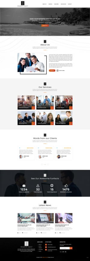 Web Design by pentaxial for FiberCablesDirect.com | Design #23528497