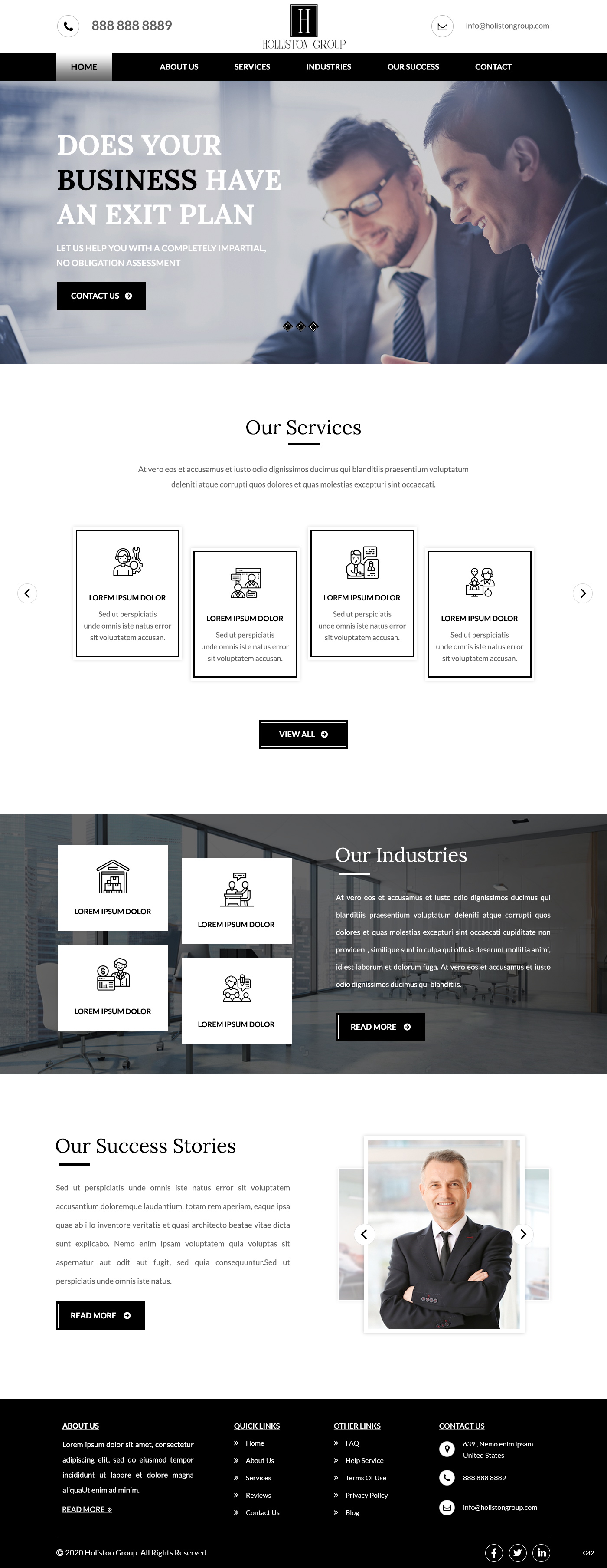 Web Design by pb for FiberCablesDirect.com | Design #23528936