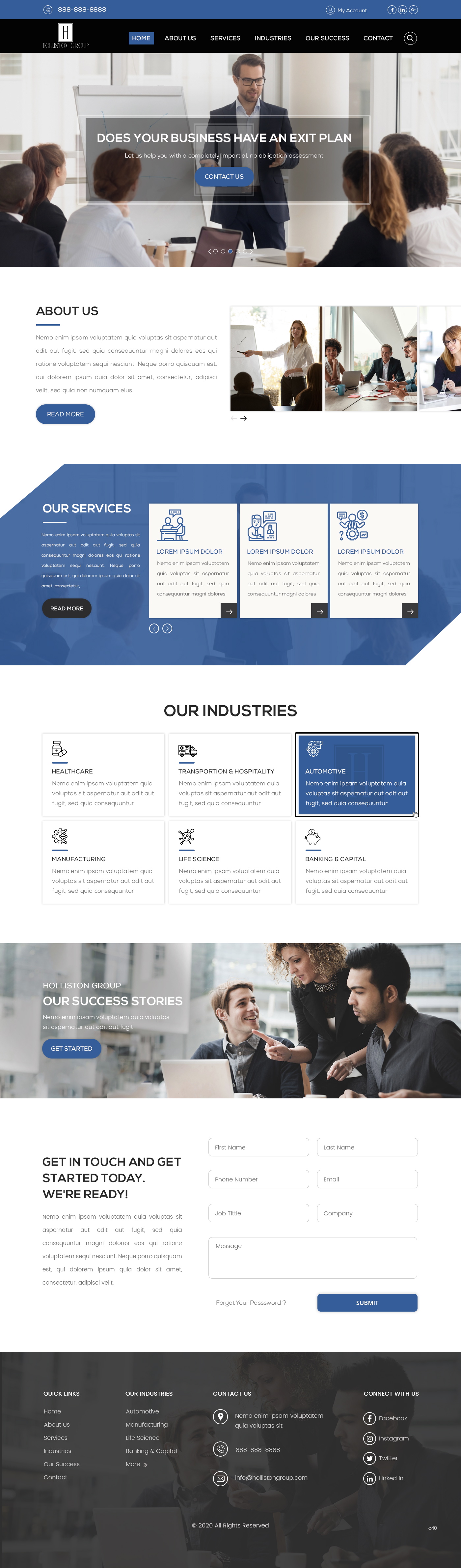Web Design by pb for FiberCablesDirect.com | Design #23536023