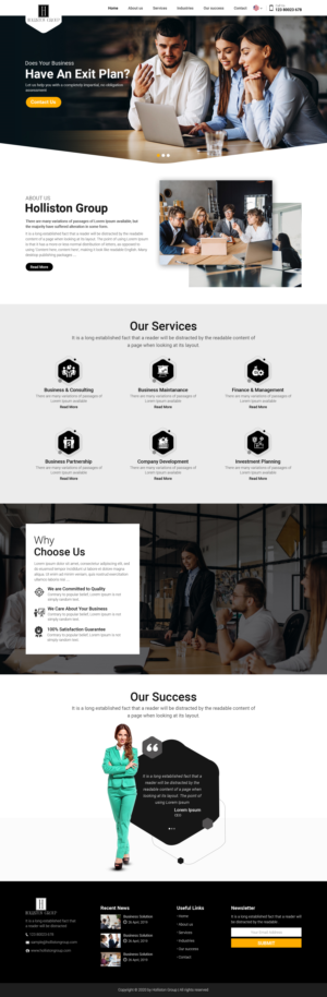 Web Design by sai.designer87 for FiberCablesDirect.com | Design #23528390