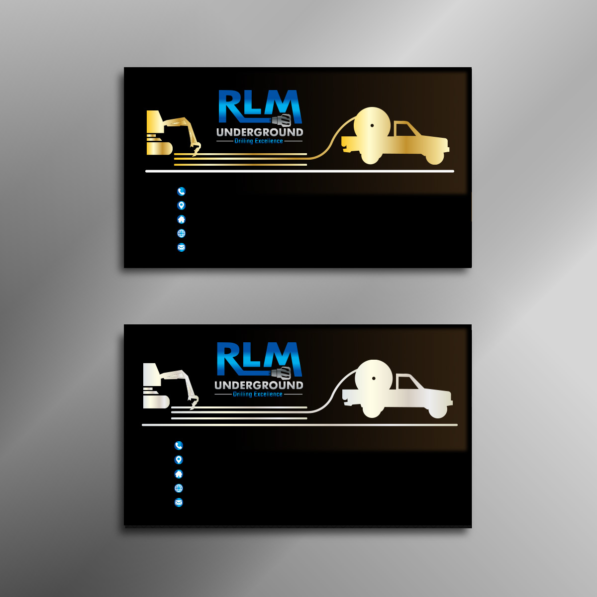 Diseño de Tarjeta de Presentación por Wonderful design para RLM Underground | Diseño #23529000