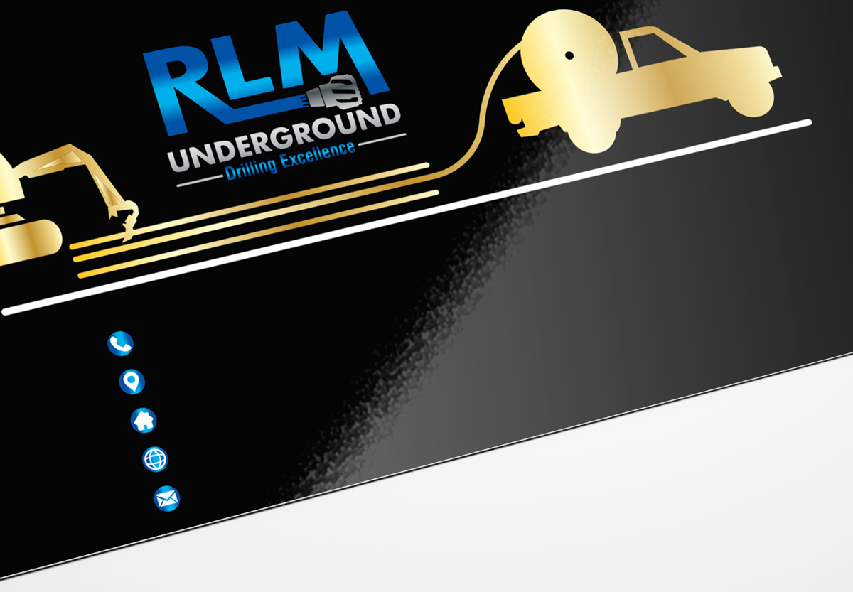 Business Card Design by Wonderful design for RLM Underground | Design #23529003