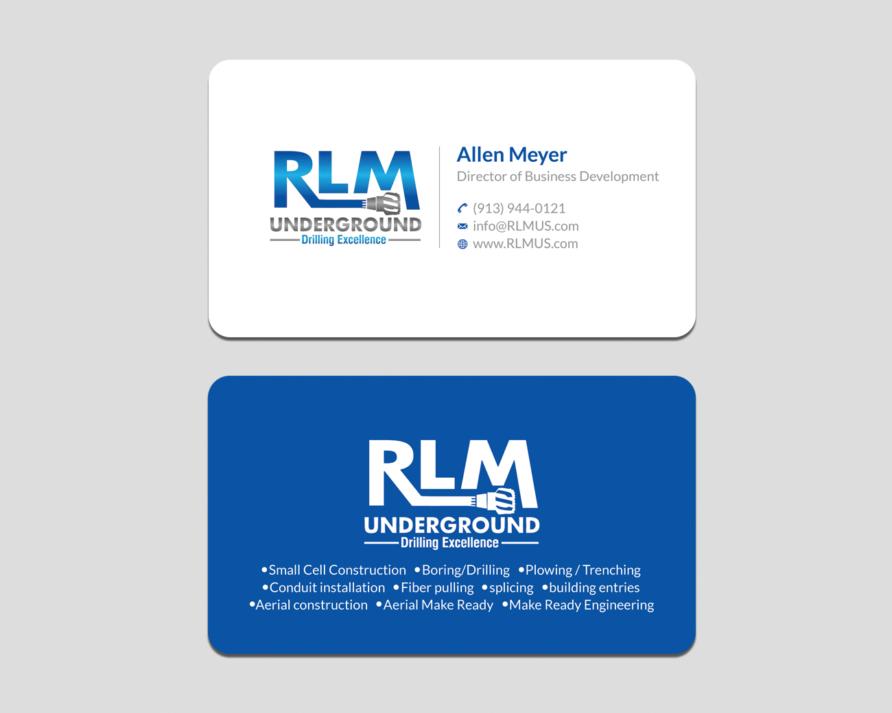 Business Card Design by Shahin Hossen for RLM Underground | Design #23526812