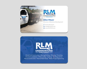 Design de Carte de Visite par Shahin Hossen pour RLM Underground | Design : #23527090