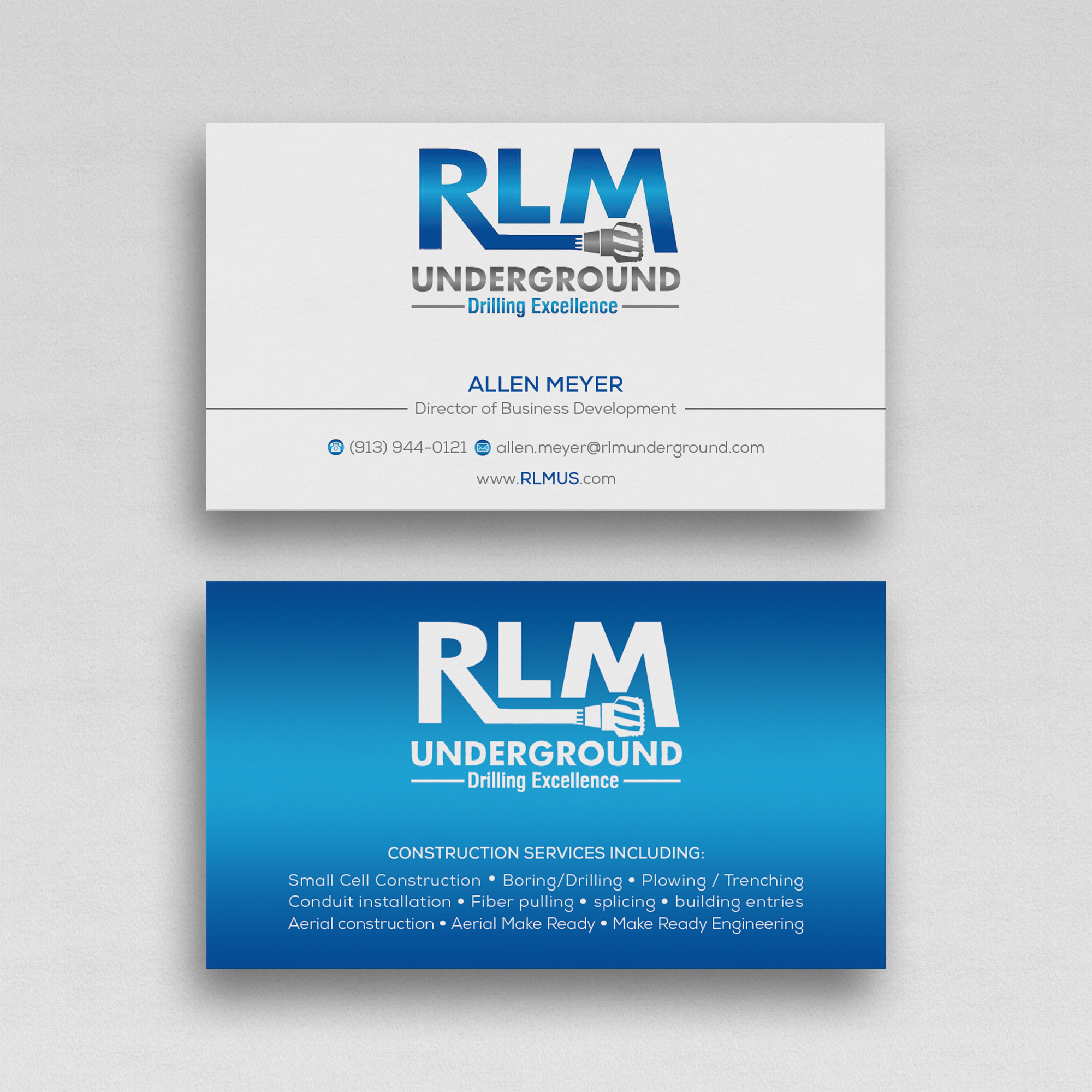 Diseño de Tarjeta de Presentación por WebixBD para RLM Underground | Diseño #23526687