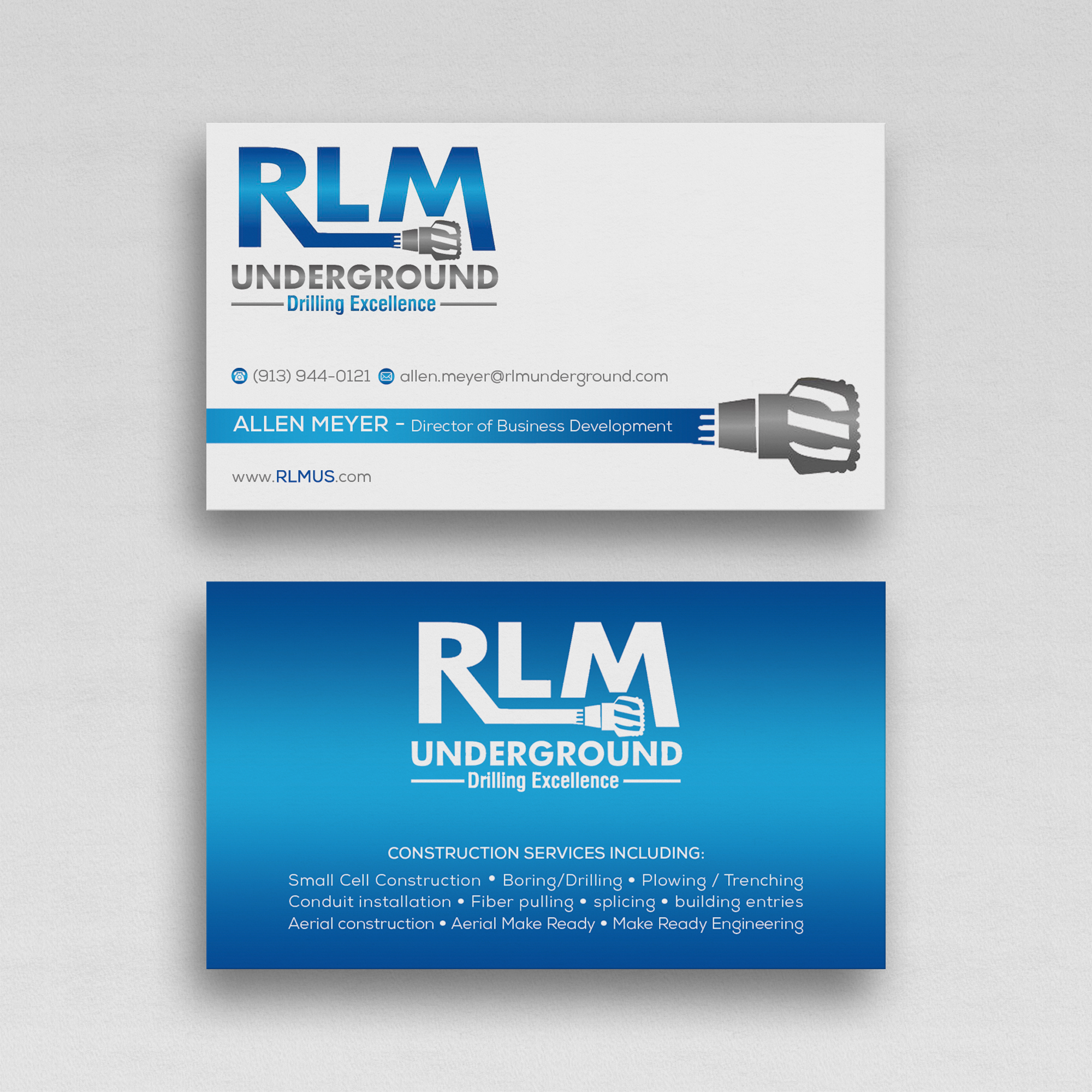 Diseño de Tarjeta de Presentación por WebixBD para RLM Underground | Diseño #23526751