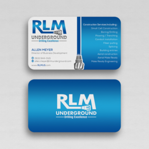 Diseño de Tarjeta de Presentación por WebixBD para RLM Underground | Diseño #23527788
