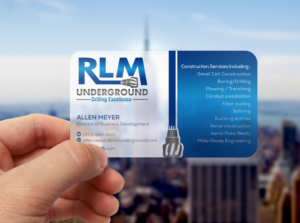 RLM Underground Business Card project 01/23/2020 | Business Card Design by WebixBD
