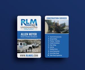 RLM Underground Business Card project 01/23/2020 | Business Card Design by JK18