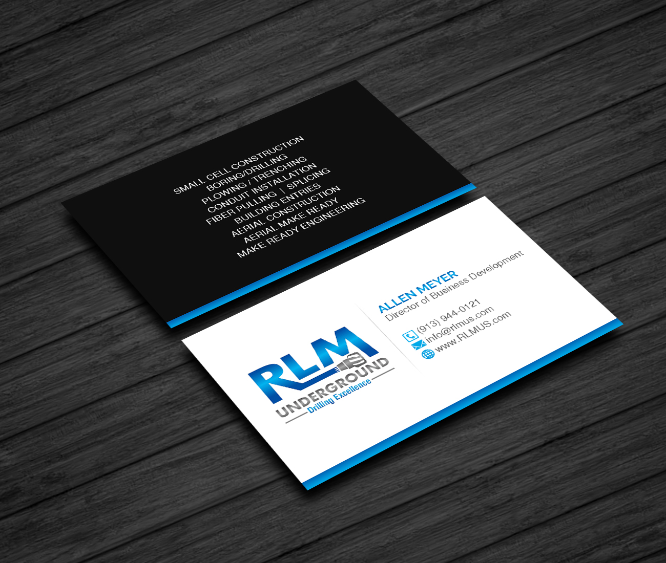 Design de Carte de Visite par Creations Box 2015 pour RLM Underground | Design #23532642