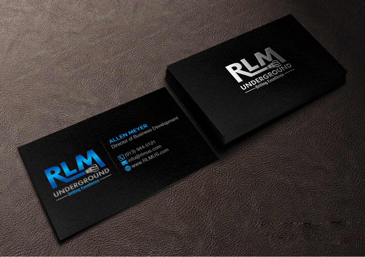 Business Card Design by Creations Box 2015 for RLM Underground | Design #23532737