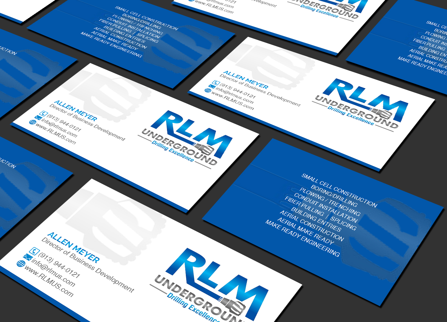Diseño de Tarjeta de Presentación por Creations Box 2015 para RLM Underground | Diseño #23544606