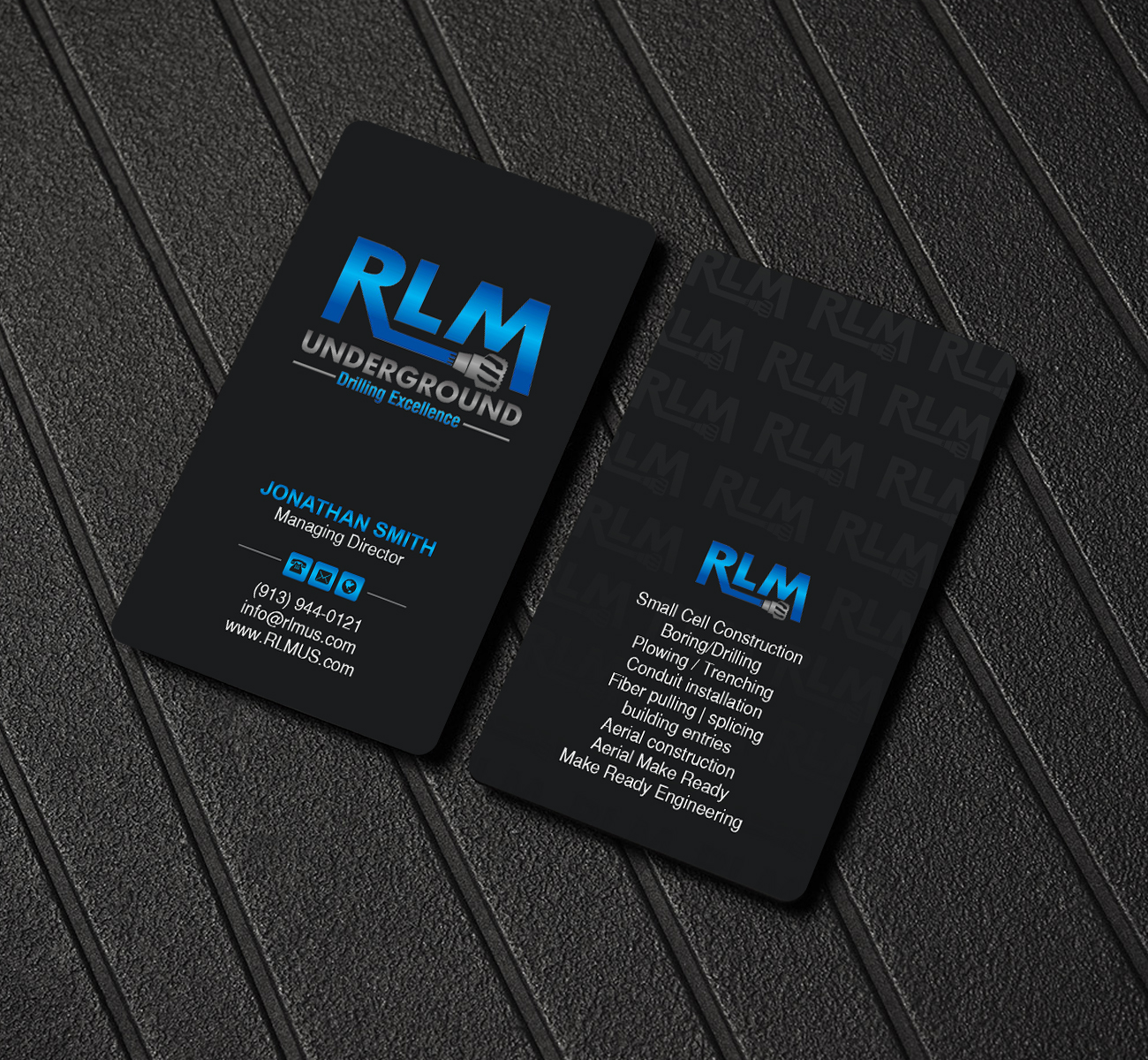 Business Card Design by Creations Box 2015 for RLM Underground | Design #23544610