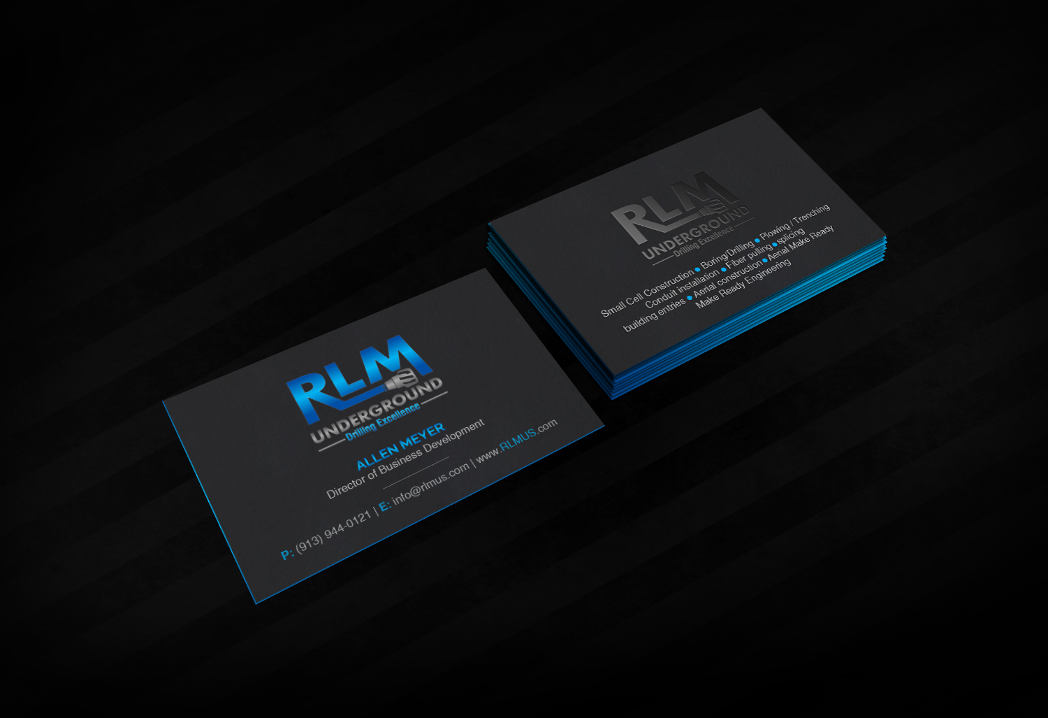 Diseño de Tarjeta de Presentación por Creations Box 2015 para RLM Underground | Diseño #23554504