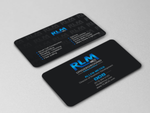 Business Card Design by Creations Box 2015 for RLM Underground | Design: #23554507