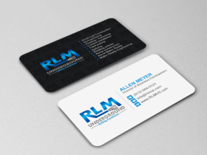 Business Card Design by Creations Box 2015 for RLM Underground | Design: #23554508