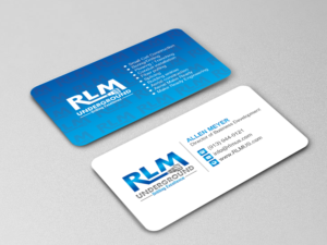 Business Card Design by Creations Box 2015 for RLM Underground | Design: #23554514