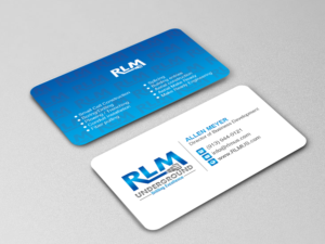 Business Card Design by Creations Box 2015 for RLM Underground | Design: #23554515